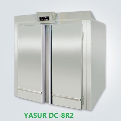 8 रैक डफ रिटार्डर प्रूफर यासुर YDC-8R2 रोल इन टाइप 288 ट्रे 8kw बेकरी प्रूफिंग कैबिनेट