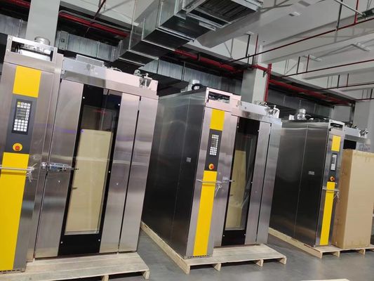 ब्रेड केक के लिए ऑस्ट्रेलिया टाइप बेकरी रैक ओवन सिंगल रैक 18 ट्रे 3kw 46x72cm