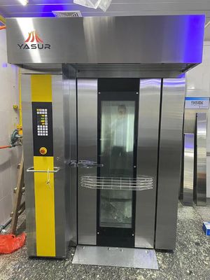 ब्रेड केक के लिए ऑस्ट्रेलिया टाइप बेकरी रैक ओवन सिंगल रैक 18 ट्रे 3kw 46x72cm