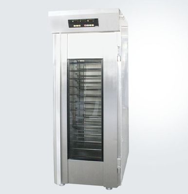 18x26 डो रिटार्डर प्रूफर यासुर 16 ट्रे रीच इन टाइप डो प्रूफ फर्मेंटर 2kw ग्लास डोर