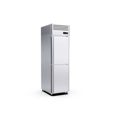 35 ट्रे कमर्शियल अपराइट फ्रीजर 2 डोर 220v कमर्शियल स्टैंडअप फ्रीजर