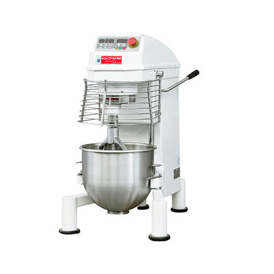 20 लीटर कमर्शियल प्लैनेटरी मिक्सर 180rpm केक बीटर मशीन 1.1kw इन्वर्टर सीरीज