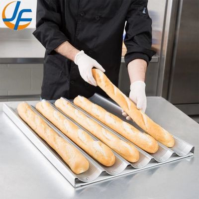 600x400 एल्यूमीनियम बेकिंग ट्रे 800X600 18X26 इंच Baguette ब्रेड बेकिंग ट्रे वाणिज्यिक नॉनस्टिक