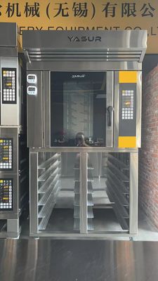 बेकरी के उपयोग के लिए इलेक्ट्रिक कन्वेक्शन ओवन, 6-ट्रे